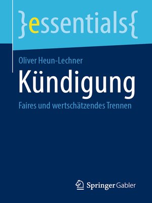 cover image of Kündigung